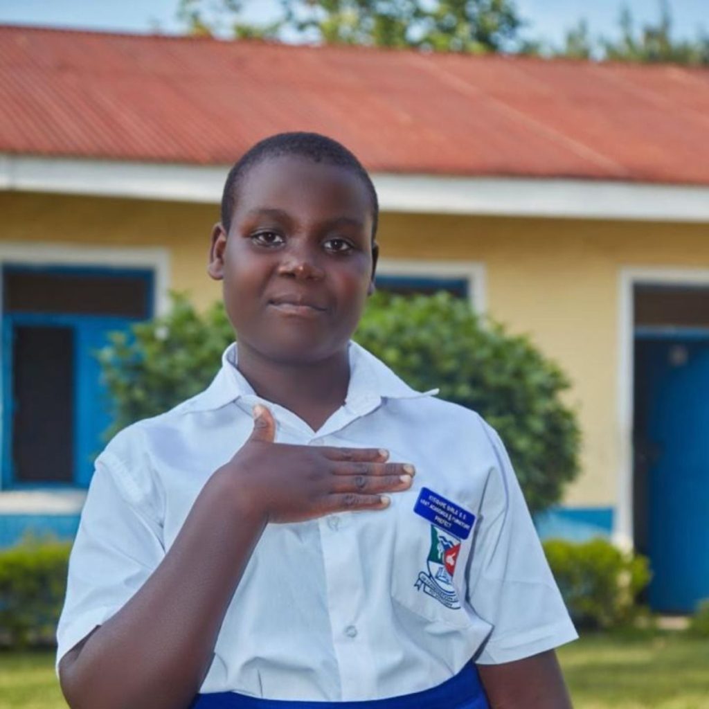 Scholarship beneficiary of the K & V Barugahare Foundation